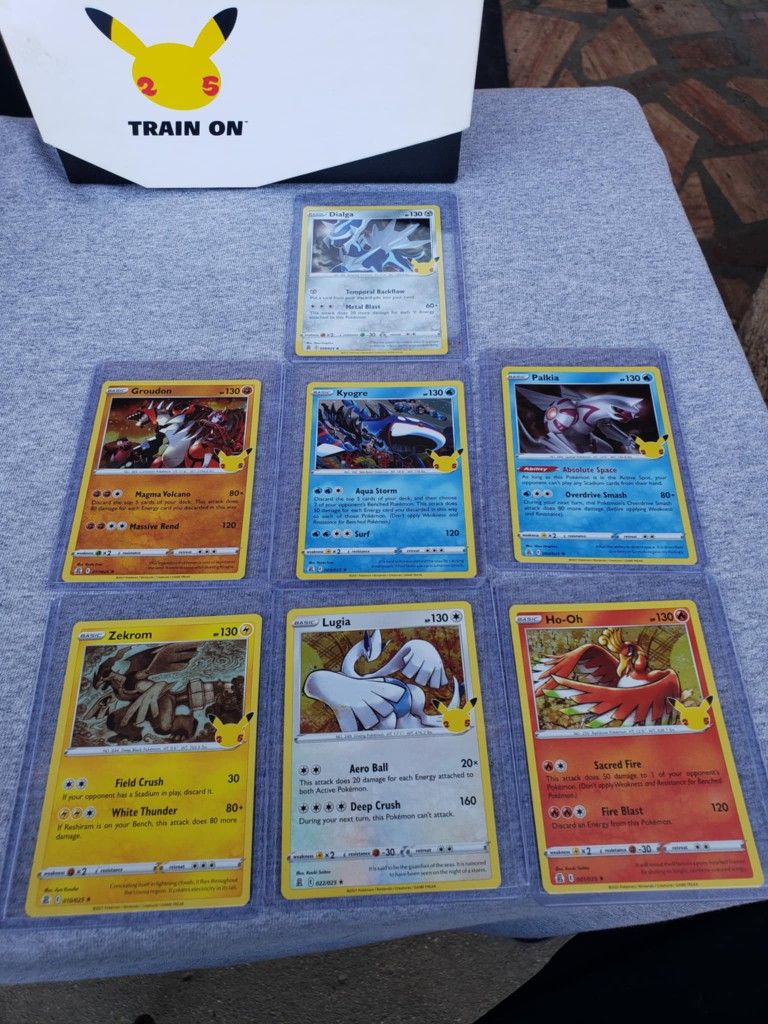As You See All Holo Cards With Celebration stamp Or Stamp Trick or Trade Great Pokémon Cards $600! Or Trade PS5 or switch 2