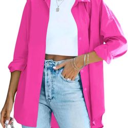 Hot Pink Blouse