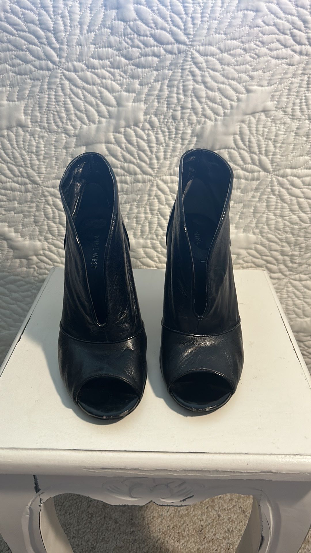 Nine West leather heels Women’s shoe