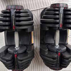 Professional- grade adjustable dumbbells bowflex selecttech 1090 (10-90 lb)
