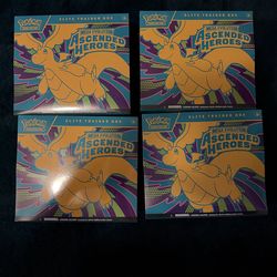 Ascended Heroes ETB’s for sale or trade for other ETBs