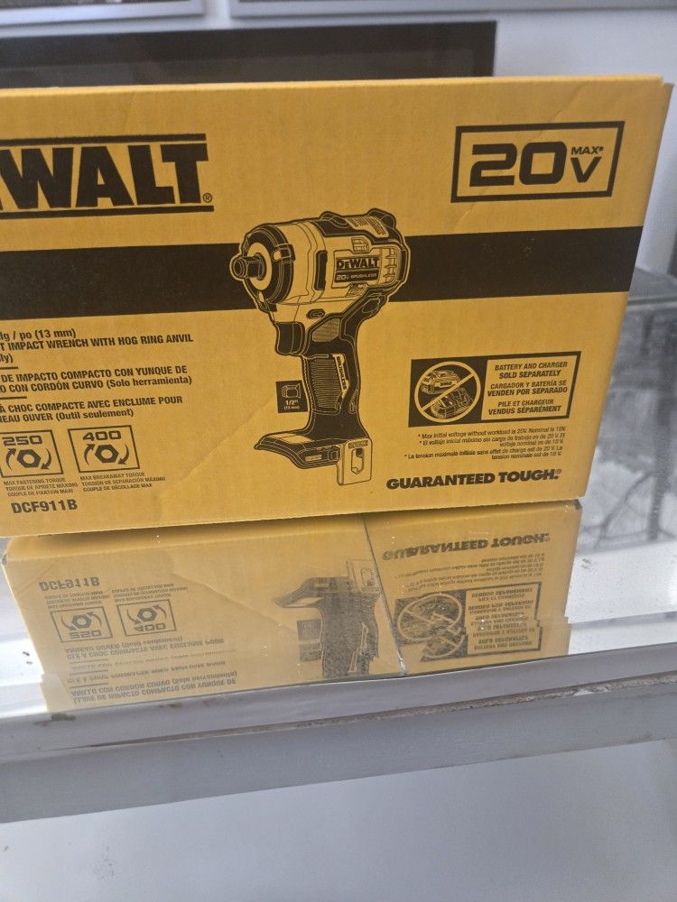 Dewalt 20v Impact Wrench 1/2 Low Torque