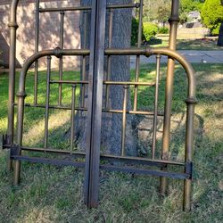 Brass Metal Full Size Bed Frame