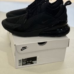 Nike Air Max 270 – Black – Men’s Size 10 – Brand New