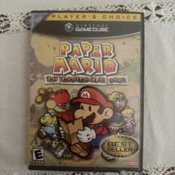 Paper Mario The Thousand Year Door GameCube