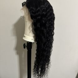 30 Inch Deep Wave Curly Human Hair Wig