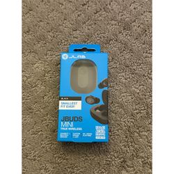 BRAND NEW JLab JBuds Mini True Wireless Bluetooth Earbuds (Black)