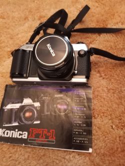 Konica FT.1 Motor 35mm SLR Camera-1983