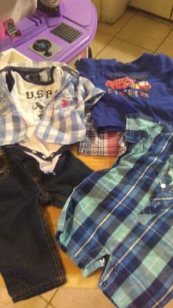 size 3 to 6 mo. Baby boy outfits