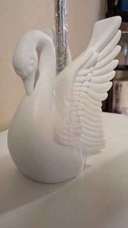 Ceramic Swan Toilet Bowl Cleaner