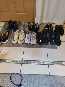Shoes- yeezy, Jordan's, Nike Zoom , Calvin Klein, Van's