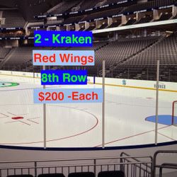 Kraken Red Wings Tickets