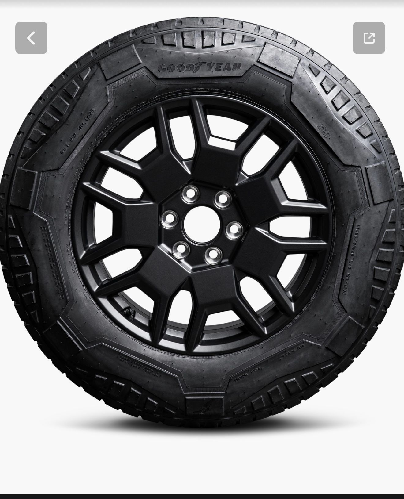 Cybertruck Spare Tire + Tool Kit 十