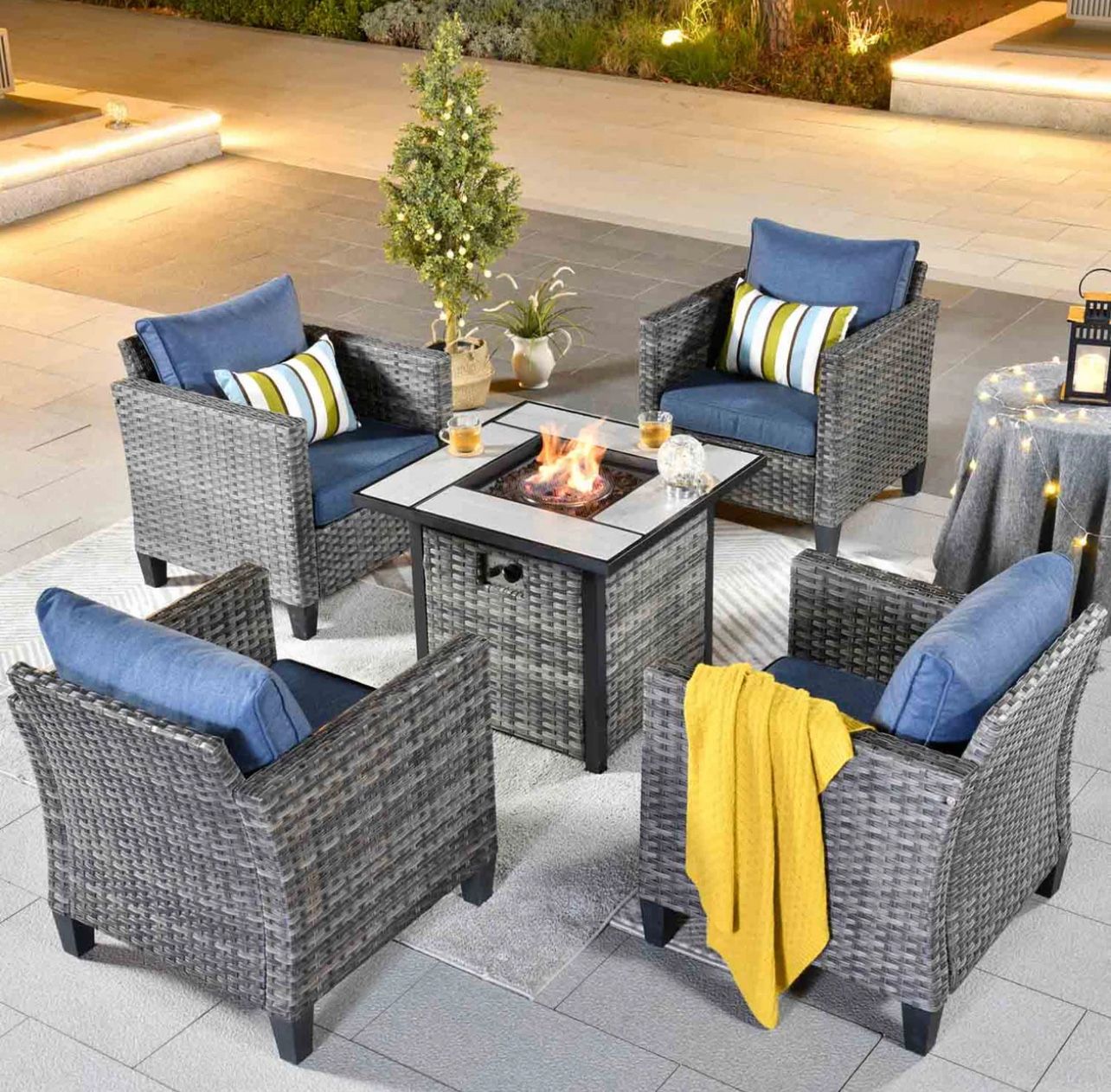 Patio Furniture Set Outdoor New In The Box