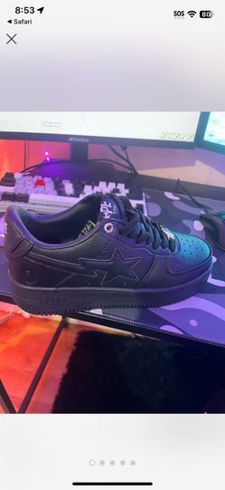 Black Af1 Bapestas