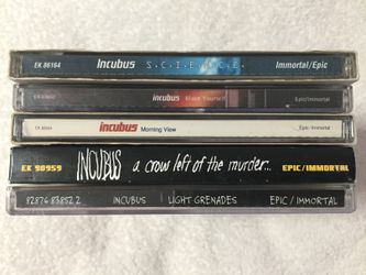 INCUBUS CD LOT
