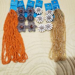 6 Strands Of Beads For Jewelry Making