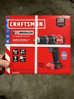 Craftsman Hammer Drill Brushless V20