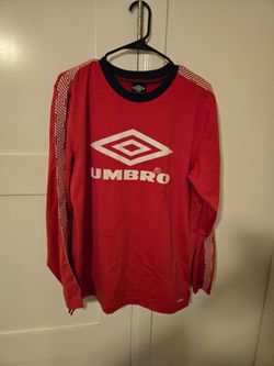 Umbro premier long sleeve soccer shirt