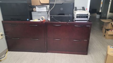 Office executive file cabinets