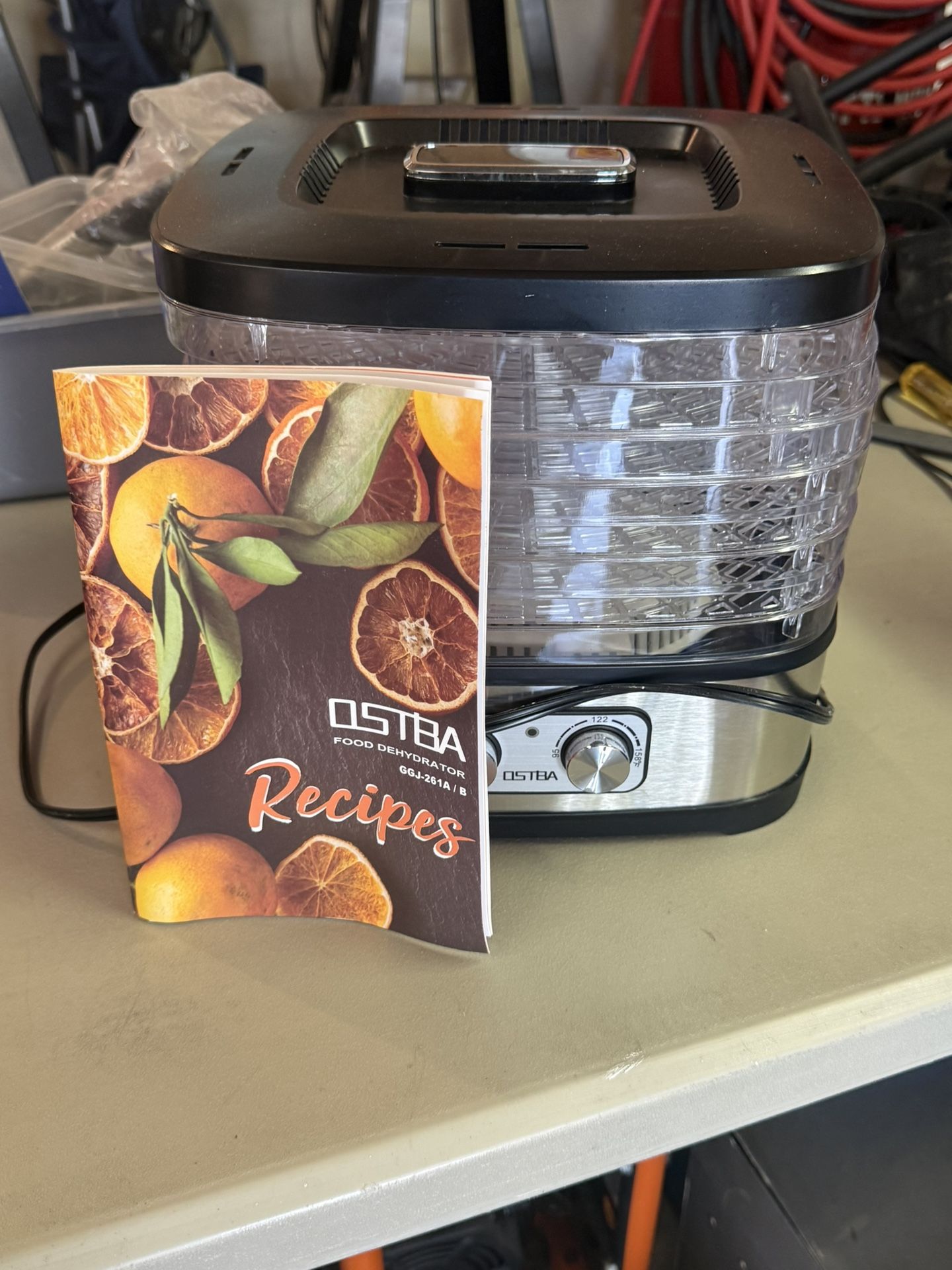 OSTBA Food Dehydrator with Recipe Book