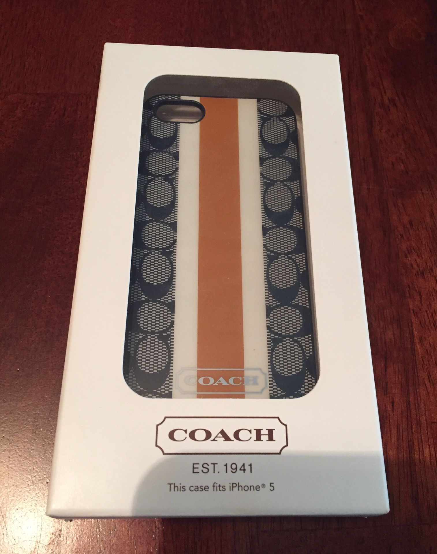 Coach iPhone 5 case