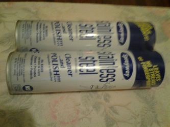 Stainless steel cleaner and polish