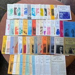 Lot of 57 Issues of Movietone News Magazine 1970's