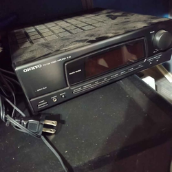 Vintage 1992 Onkyo C-M70 6-Disc Compact Disc Changer CD Player + Tape + Amp