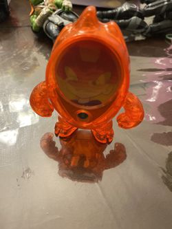 Sonic Drive-In 2018 Ben 10 HEATBLAST Translucent Orange ALIEN Boy Figure Toy