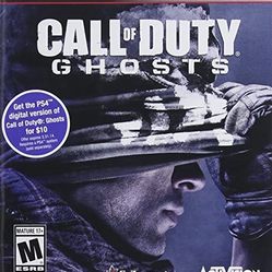 Call Of Duty Ghosts game for PS3