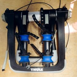 Thule Raceway pro 2 Bike Rack Trunk with key 