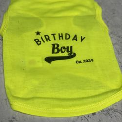 Pet Birthday Shirt