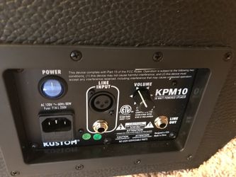 Kustom kpm10 hotsell