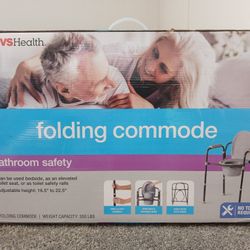 Folding Commode 