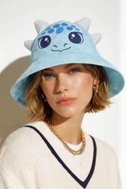 Adult Teen Dinosaur Official Universal Studios Jurassic World Dinosaur Bucket Sun Hat Adult OSFM