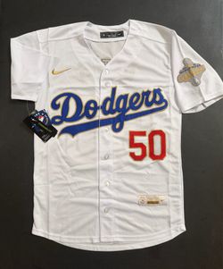 Dodgers #50 jersey, XS—3XL, new