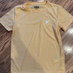 Hurley Boys Light Orange Shirt Size Small