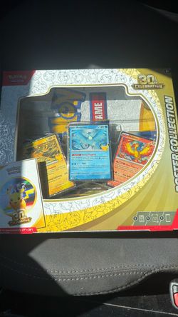 Pokémon 30th Celebration Poster Collection Box