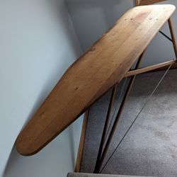 Vintage Wooden Ironing Board 