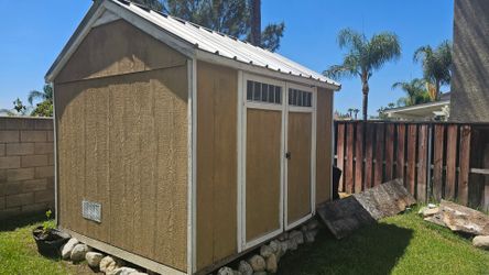 8X10 Shed  double doors