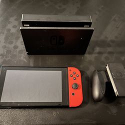 Nintendo Switch Red And Blue - Semi Used