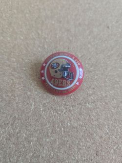Vintage San Francisco 49ers Lapel Pins $10 EACH