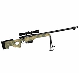1/3 scale die cast camo sniper model kit.