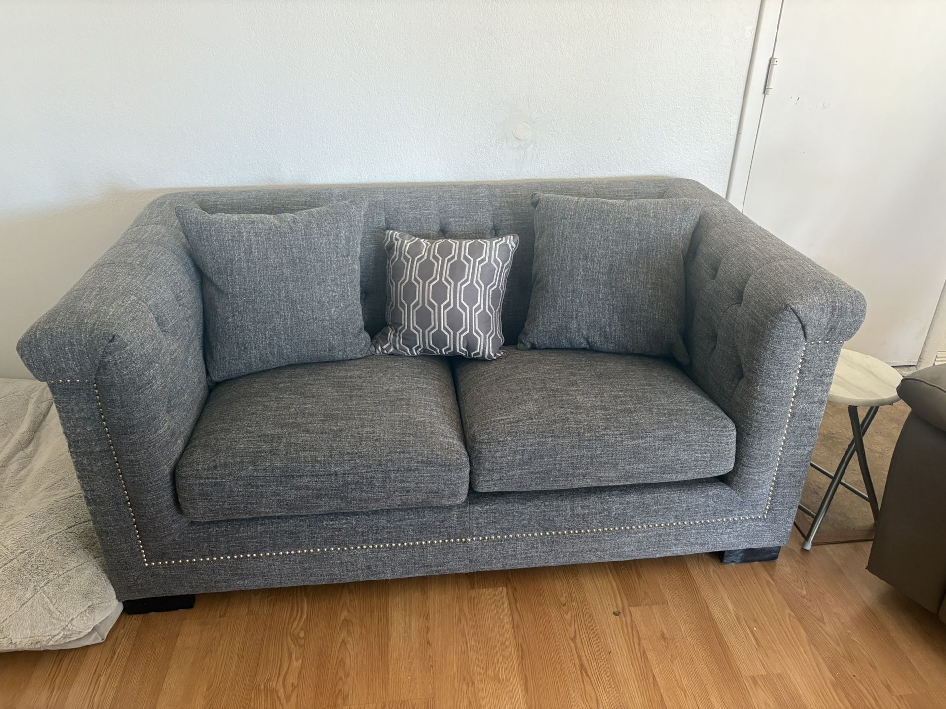 Gray Love Sofa