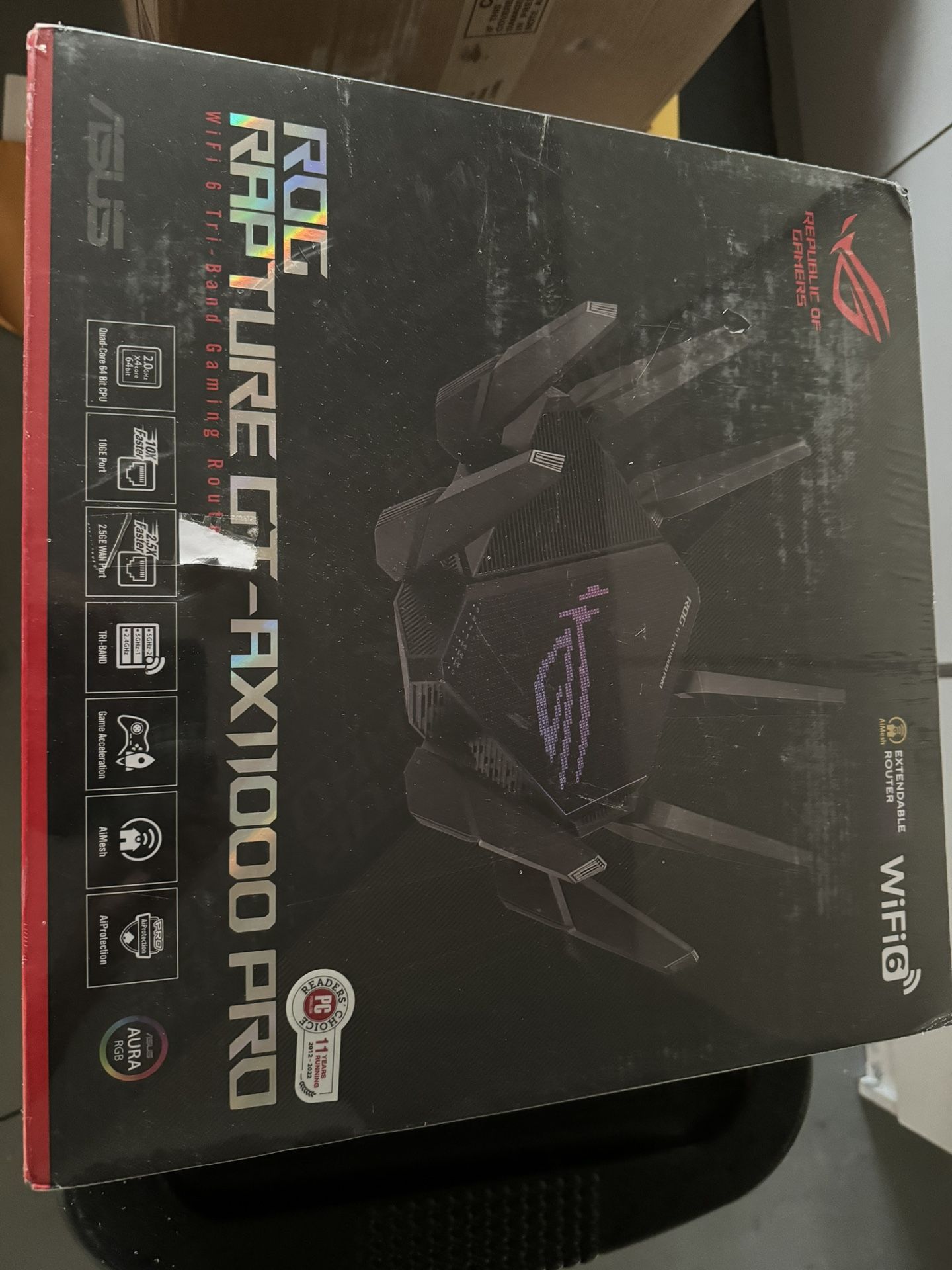 Asus AX11000 Pro Gaming Router Wi-Fi 6E
