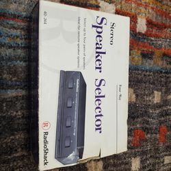 Stereo Speaker Selector, 4 Way - Radio Shack