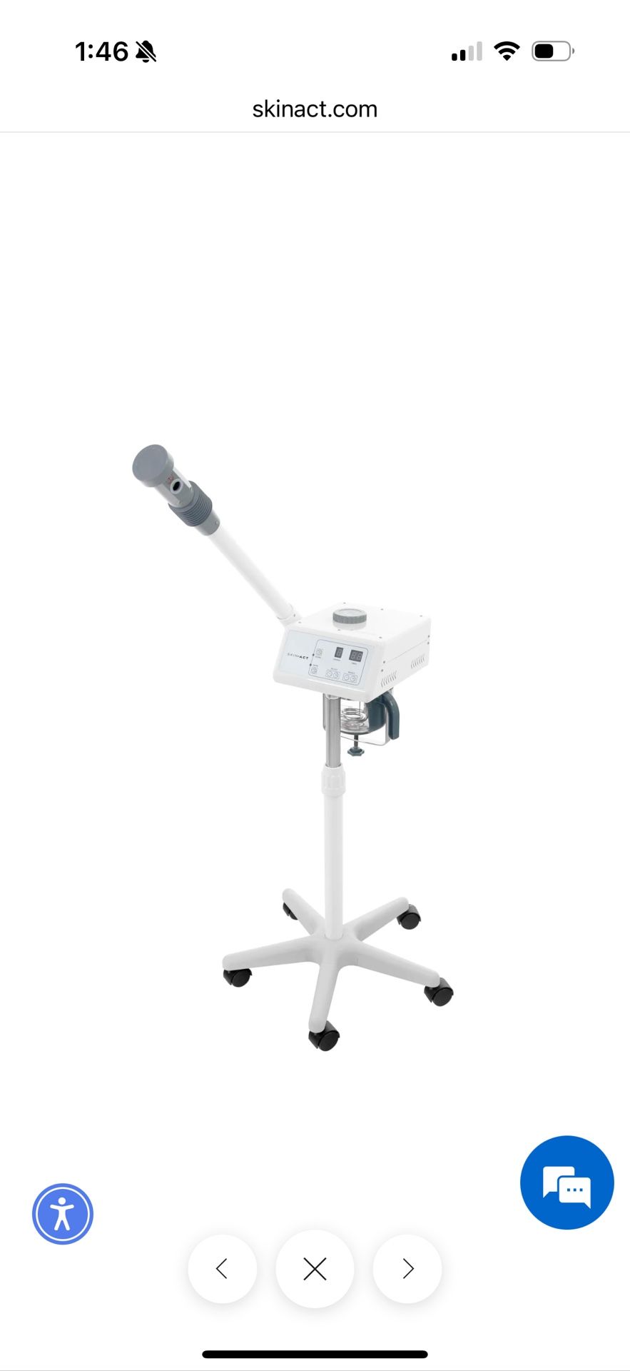 Skinact Digital Katana Facial Steamer 