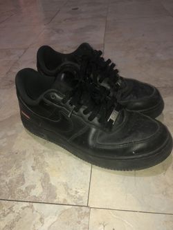 Nike Low Supreme Black Forces