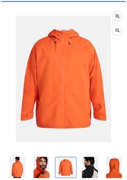 Ozark Trail Men's and Big Men's Sealed Seam Rain Jacket Pinnacle System,